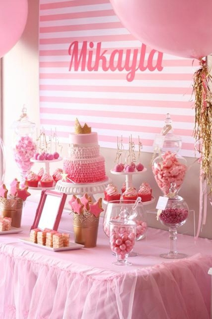 Best ideas about Pink Birthday Decorations
. Save or Pin Kara s Party Ideas Pinkalicious 6th Birthday Princess Now.