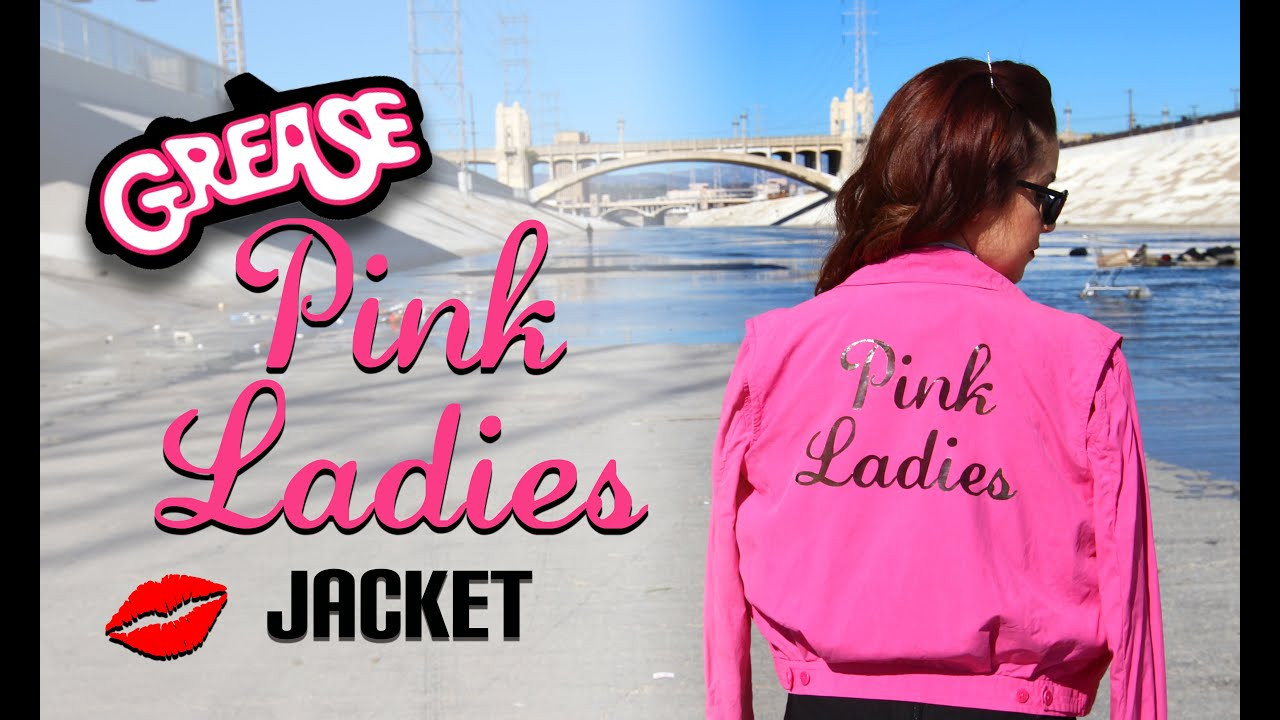 Best ideas about Pink Ladies Costume DIY
. Save or Pin DIY Grease Pink La s Jacket Lucykiins Now.