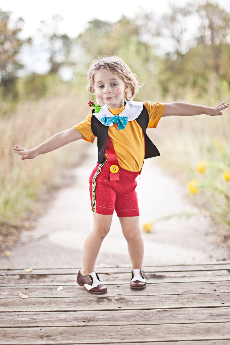 Best ideas about Pinocchio Costume DIY
. Save or Pin Pinocchio Themed Family Costume A Beautiful Mess Now.