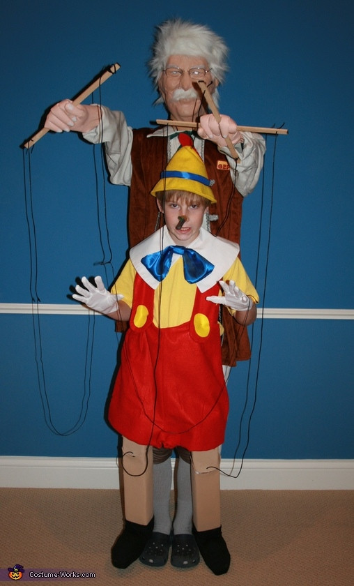 Best ideas about Pinocchio Costume DIY
. Save or Pin Pinocchio and Gepetto Illusion Halloween Costume Now.