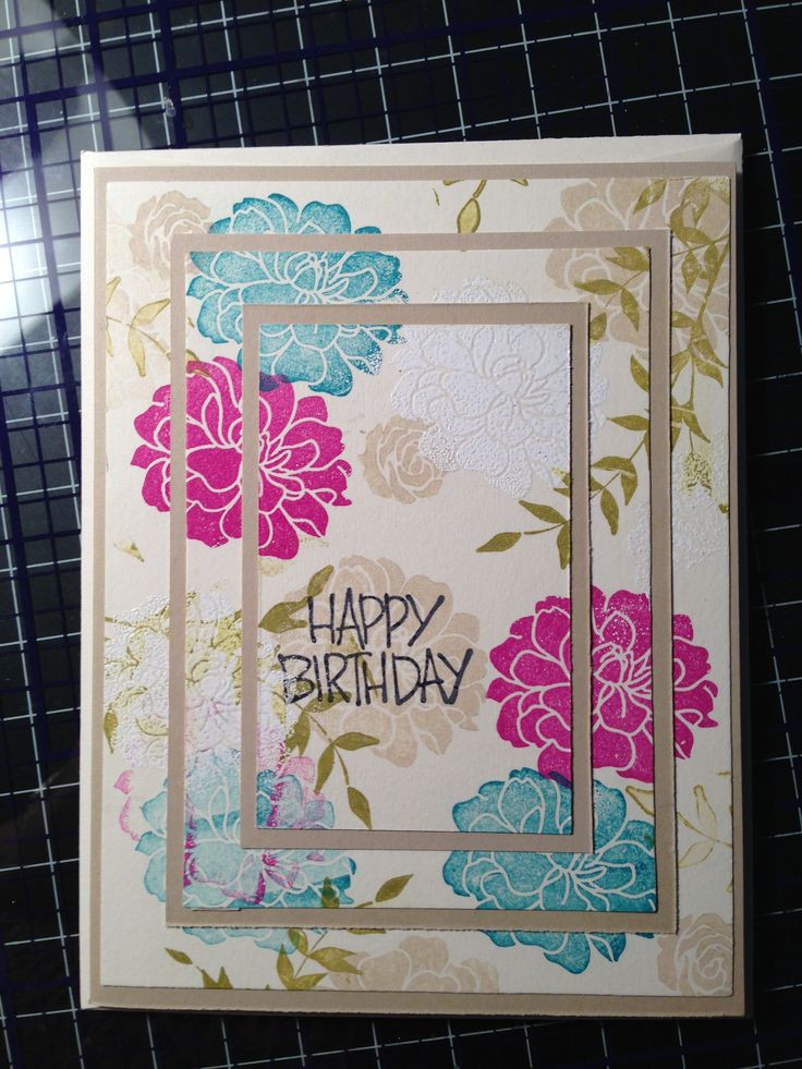 Best ideas about Pinterest Birthday Card
. Save or Pin Happy Birthday Homemade Greeting Cards Now.