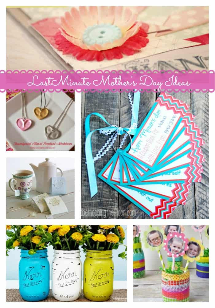 Best ideas about Pinterest Crafts For Gifts
. Save or Pin 13 Great Last Minute Mothers Day Ideas Now.