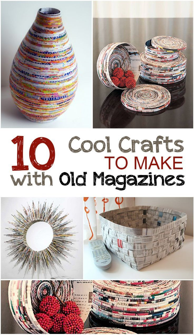 Best ideas about Pinterest Crafts To Make
. Save or Pin Creative Crafts to Make with Old Magazines Now.