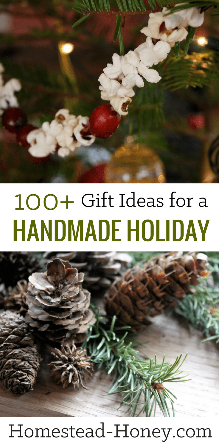 Best ideas about Pinterest Homemade Christmas Gifts
. Save or Pin 100 Handmade Holiday Gifts Now.