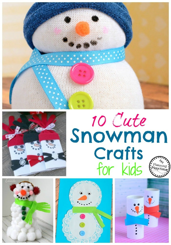 Best ideas about Pinterest Login Crafts
. Save or Pin 10 Cute Snowman Crafts for Kids Planning Playtime Now.