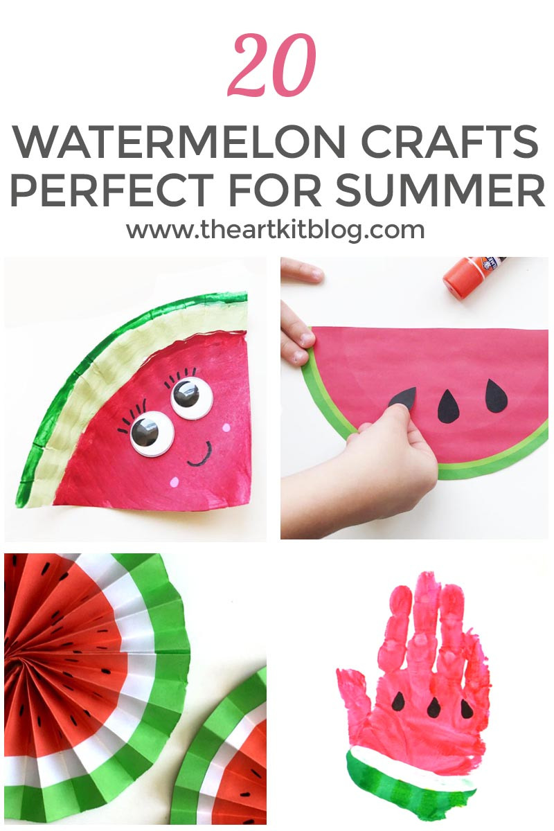 Best ideas about Pinterest Login Crafts
. Save or Pin 20 Watermelon Crafts Perfect for Summer The Art Kit Now.