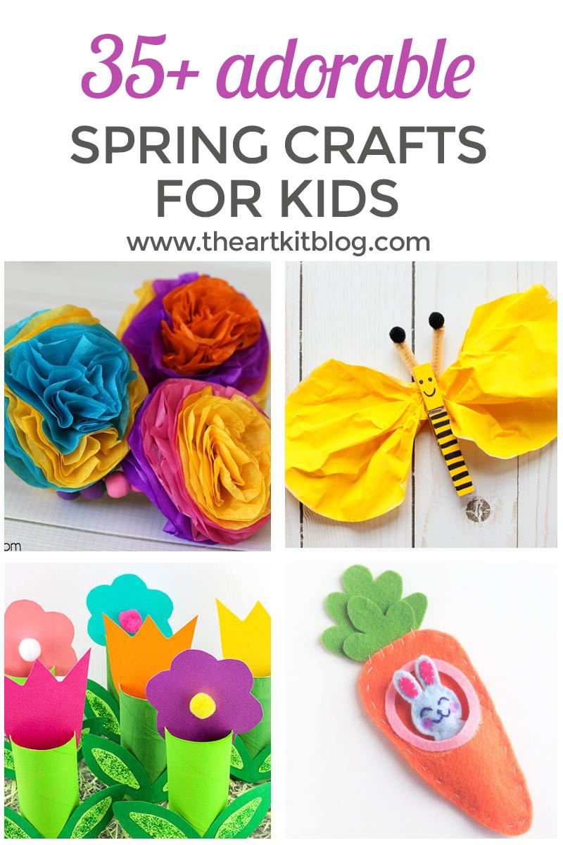 Best ideas about Pinterest Login Crafts
. Save or Pin 35 Adorable Spring Crafts for Kids The Art Kit Now.