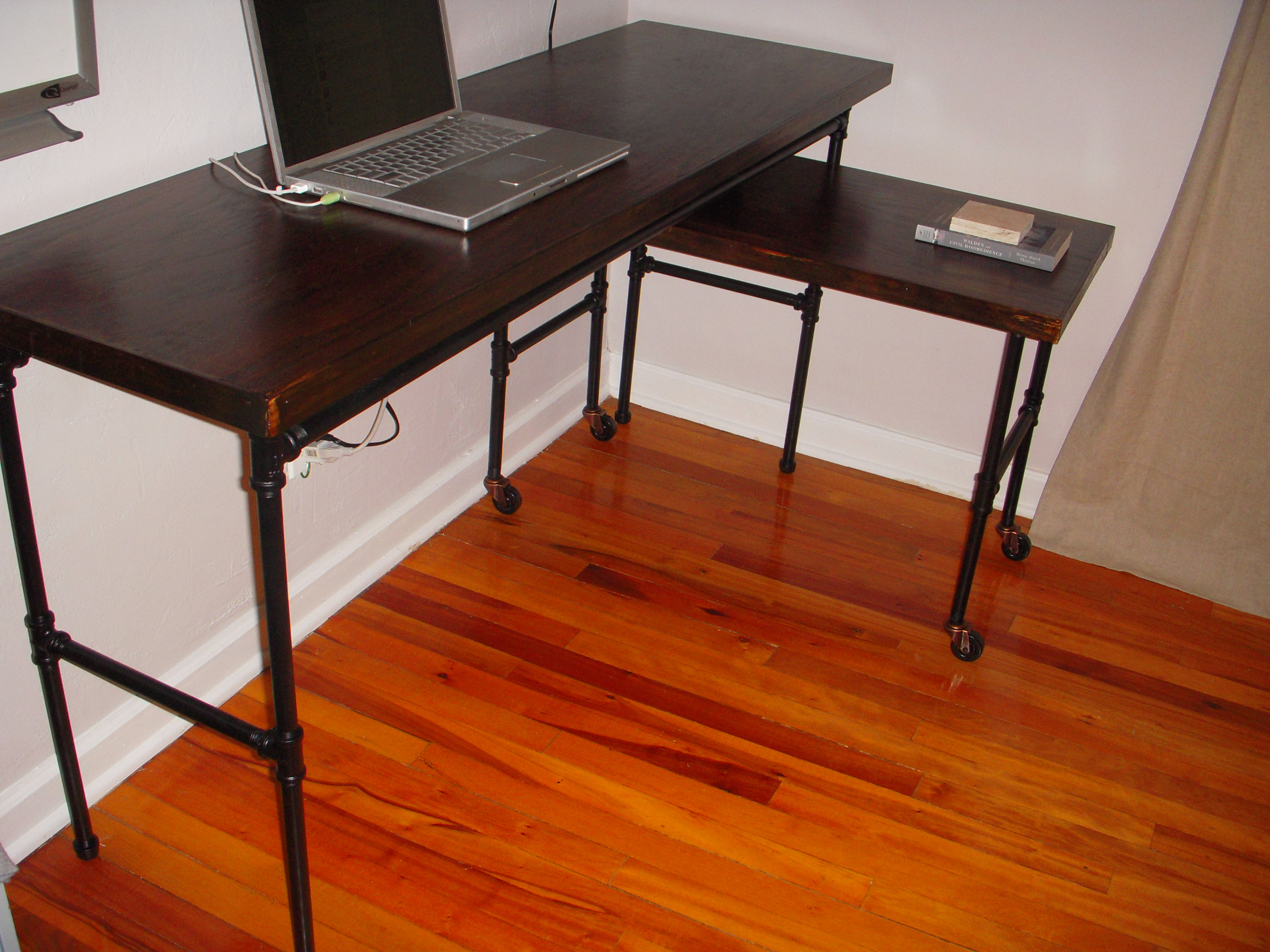 Best ideas about Pipe Desk DIY
. Save or Pin Pipe Tables Down and Dirty Now.