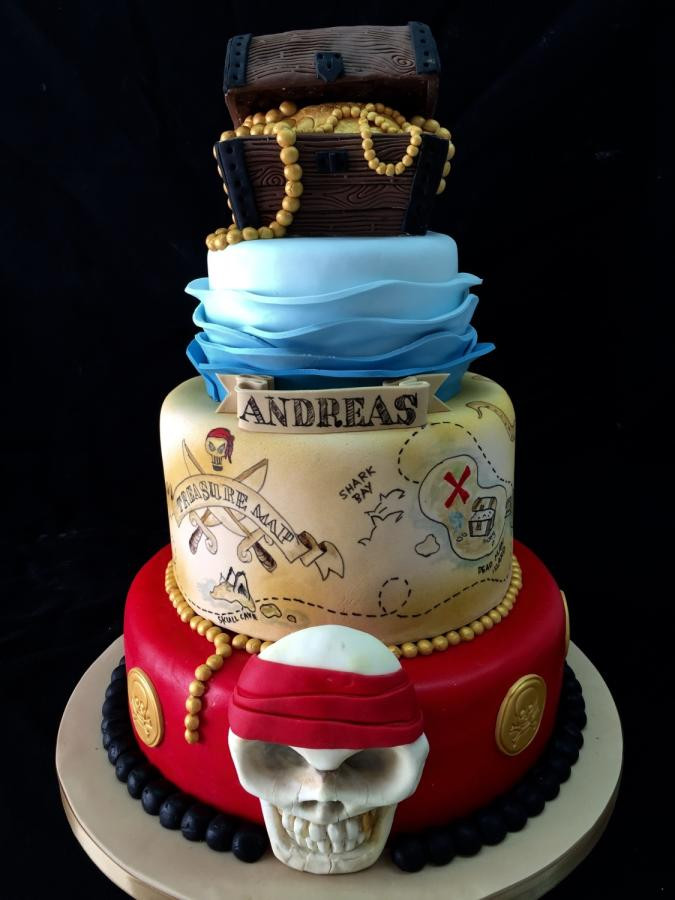 Best ideas about Pirate Birthday Cake
. Save or Pin Treasure chest pirate theme birthday cake Cake by Now.