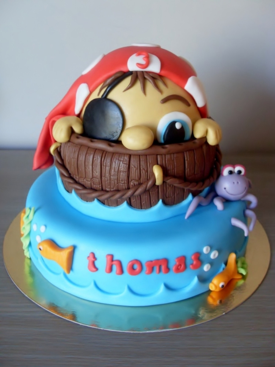 Best ideas about Pirate Birthday Cake
. Save or Pin Little Pirate Birthday Cake CakeCentral Now.