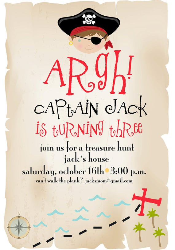 Best ideas about Pirates Birthday Invitations
. Save or Pin Items similar to Pirate Birthday Invitation Treasure Now.