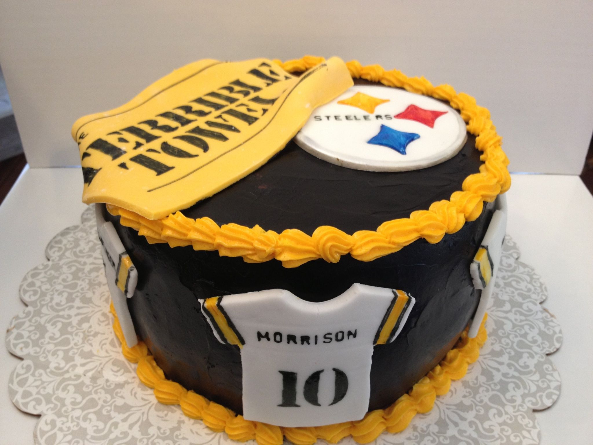 Best ideas about Pittsburgh Steelers Birthday Cake
. Save or Pin Steeler cake Cakes I have made in 2019 Now.