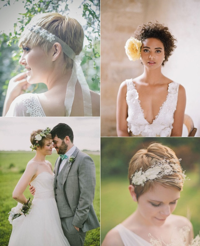 Best ideas about Pixie Cut Wedding Hairstyles
. Save or Pin 9 Short Wedding Hairstyles For Brides With Short Hair Now.