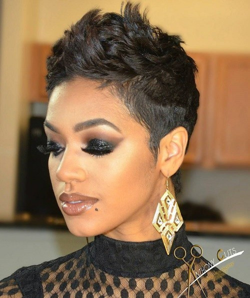 Best ideas about Pixie Hairstyles For Black Women
. Save or Pin 60 Great Short Hairstyles for Black Women Now.