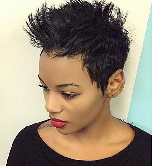 Best ideas about Pixie Hairstyles For Black Women
. Save or Pin 20 Pixie Cut for Black Women Now.
