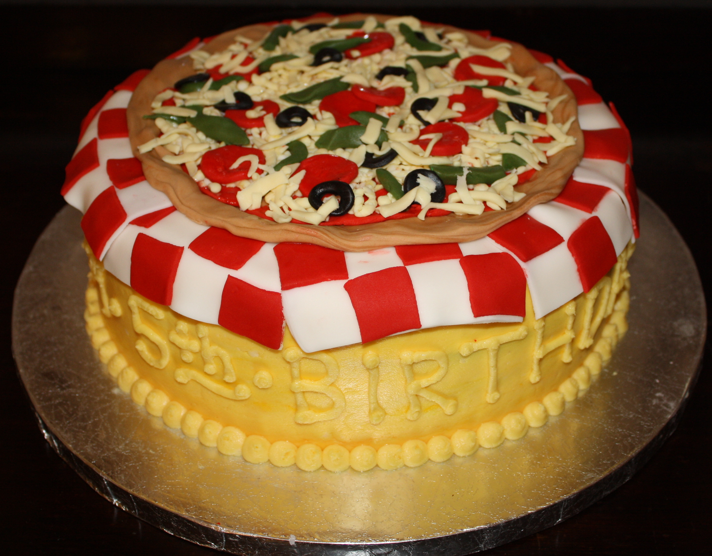 Best ideas about Pizza Birthday Cake
. Save or Pin Pizza party part 2 Now.
