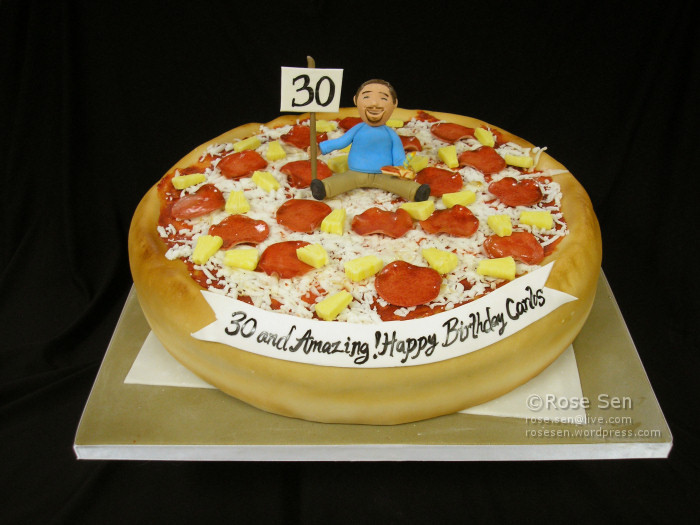 Best ideas about Pizza Birthday Cake
. Save or Pin Pizza Cake – Part I Now.