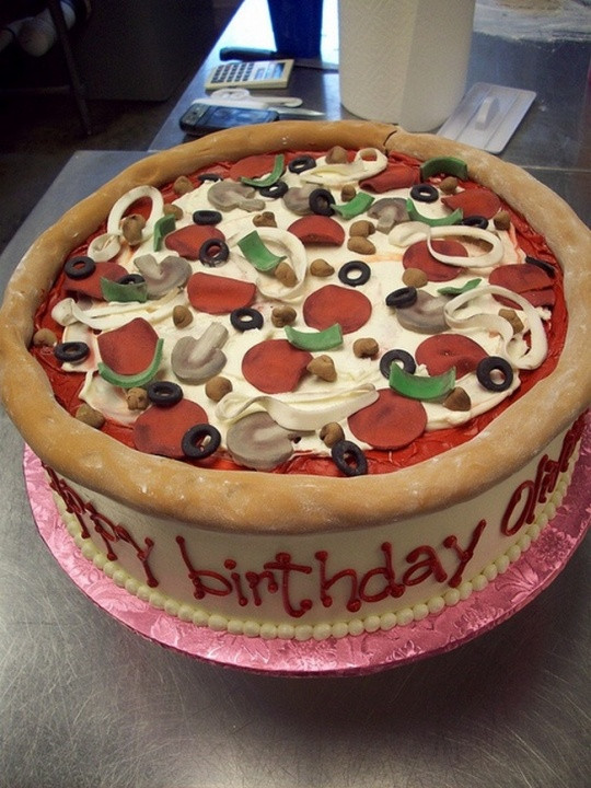 Best ideas about Pizza Birthday Cake
. Save or Pin 10 Pizza Cakes That Will Blow Your Mind Indiatimes Now.