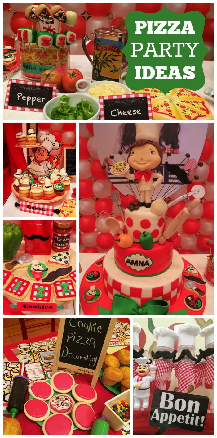 Best ideas about Pizza Birthday Party
. Save or Pin Pizza Birthday "Pizza party" PARTY THEMES Now.