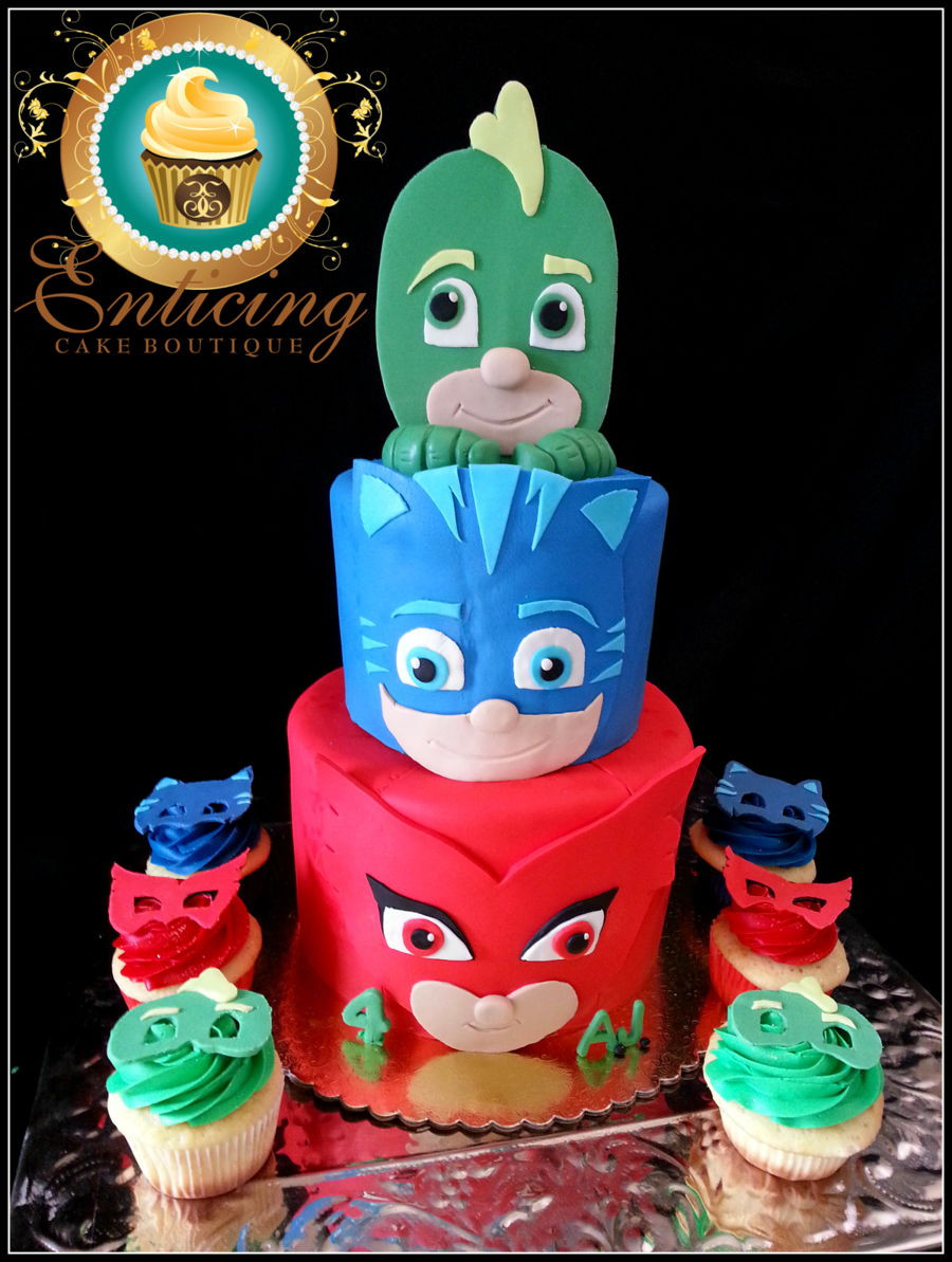 Best ideas about Pj Mask Birthday Cake
. Save or Pin Pj Masks Cake CakeCentral Now.