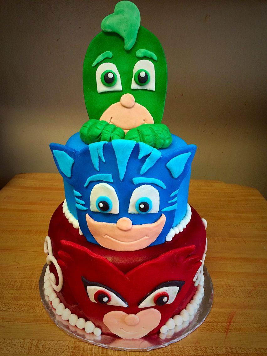 Best ideas about Pj Mask Birthday Cake
. Save or Pin Pj mask cake Debs cakes Pinterest Now.