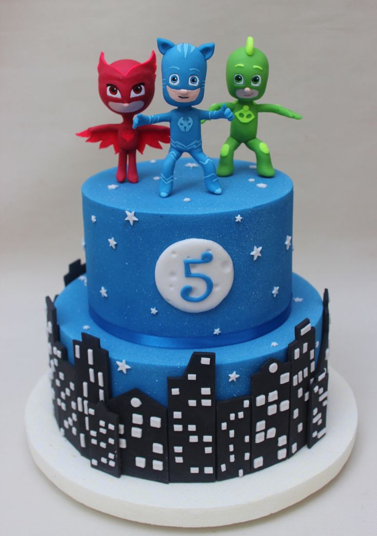 Best ideas about Pj Mask Birthday Cake
. Save or Pin PJ Mask Cake Violeta Glace Birthdays Cakes Now.