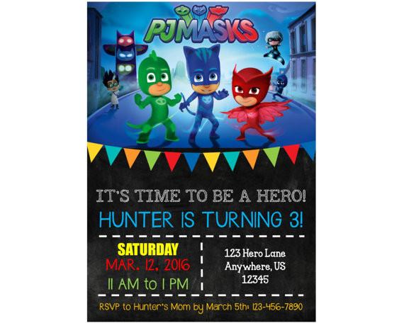 Best ideas about Pj Mask Birthday Invitations
. Save or Pin PJ Masks Birthday Party Ideas and Themed Supplies Now.