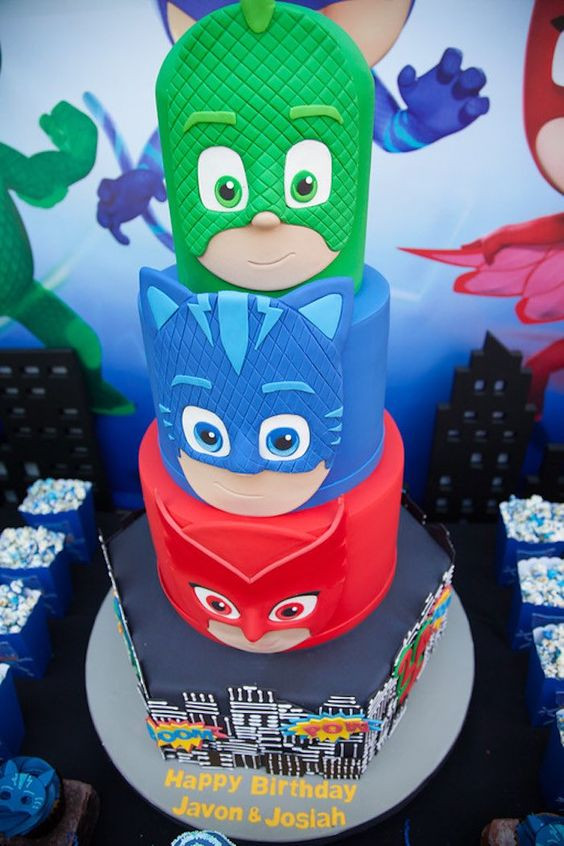 Best ideas about Pj Masks Birthday Cake
. Save or Pin 13 Fun PJ Masks Party Ideas Pretty My Party Party Ideas Now.