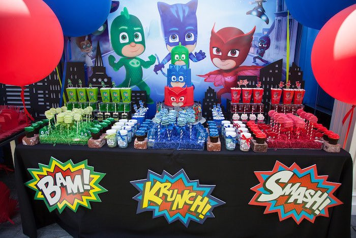 Best ideas about Pj Masks Birthday Decor
. Save or Pin Kara s Party Ideas PJ Masks Superhero Birthday Party Now.