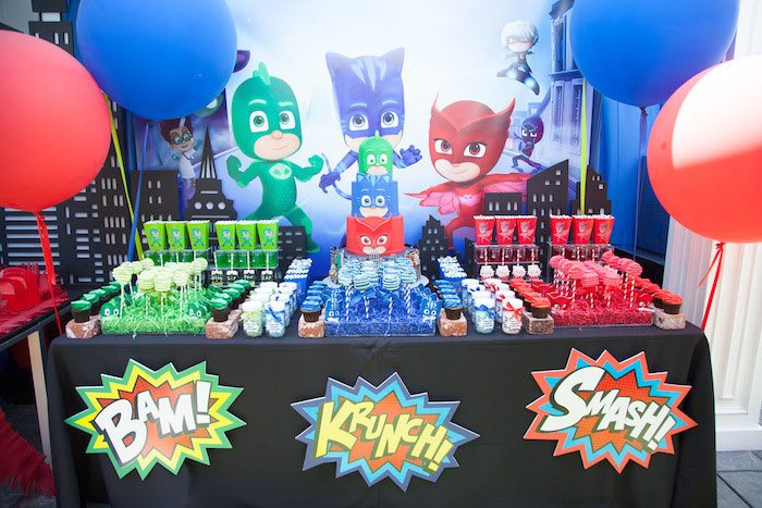 Best ideas about Pj Masks Birthday Decorations
. Save or Pin Kara s Party Ideas PJ Masks Superhero Birthday Party Now.