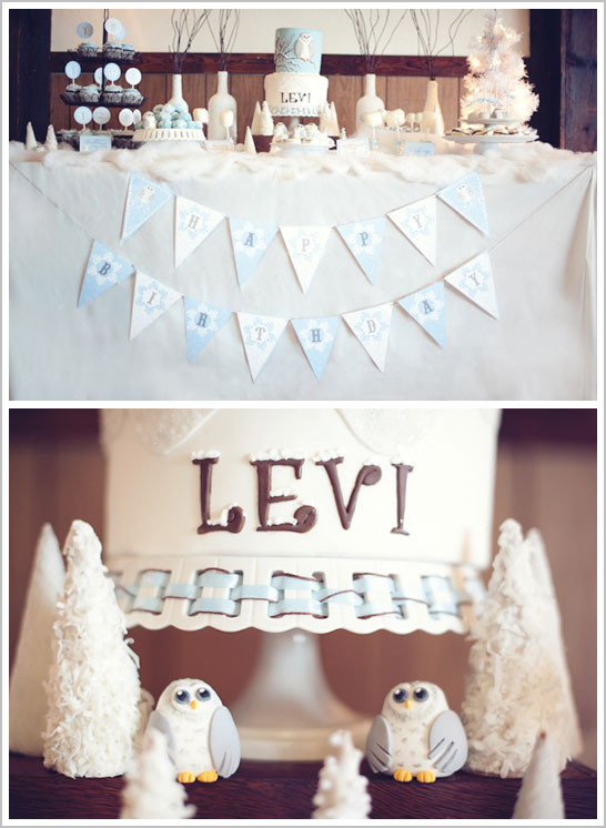 Best ideas about Places To Have A 1st Birthday Party In Winter
. Save or Pin Snow Owl 1st Birthday Now.