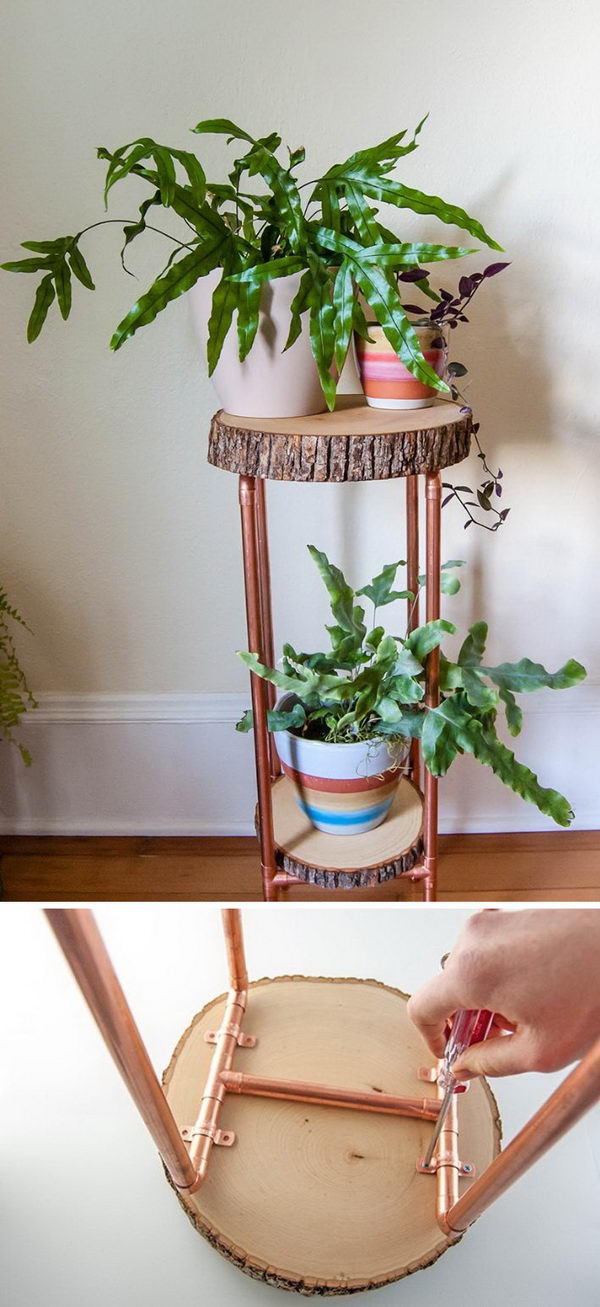 Best ideas about Plant Stand DIY
. Save or Pin 25 DIY Plant Stands With Thrift Store Finds Hative Now.