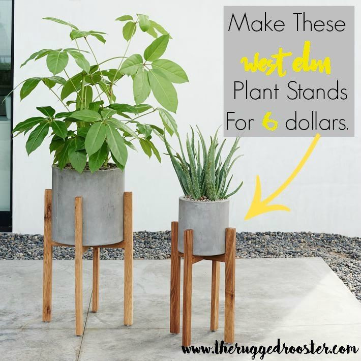 Best ideas about Plant Stand DIY
. Save or Pin West Elm Inspired DIY Plant Stands in 2019 Now.