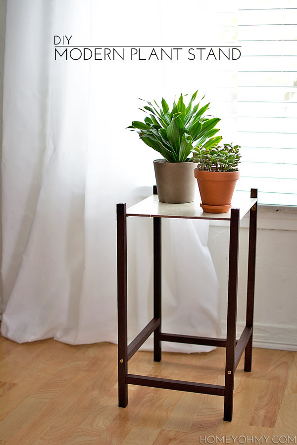 Best ideas about Plant Stand DIY
. Save or Pin DIY Modern Plant Stand Homey Oh My Now.