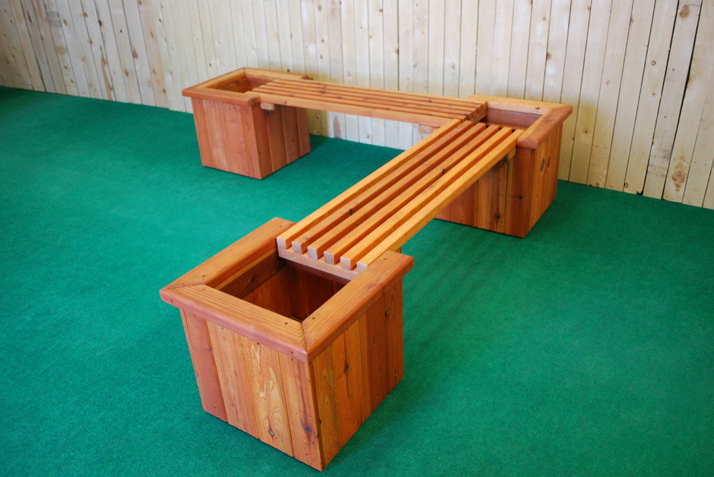 Best ideas about Planter Box Bench
. Save or Pin pl ben L Shape Planter and Bench — The Redwood Store Now.