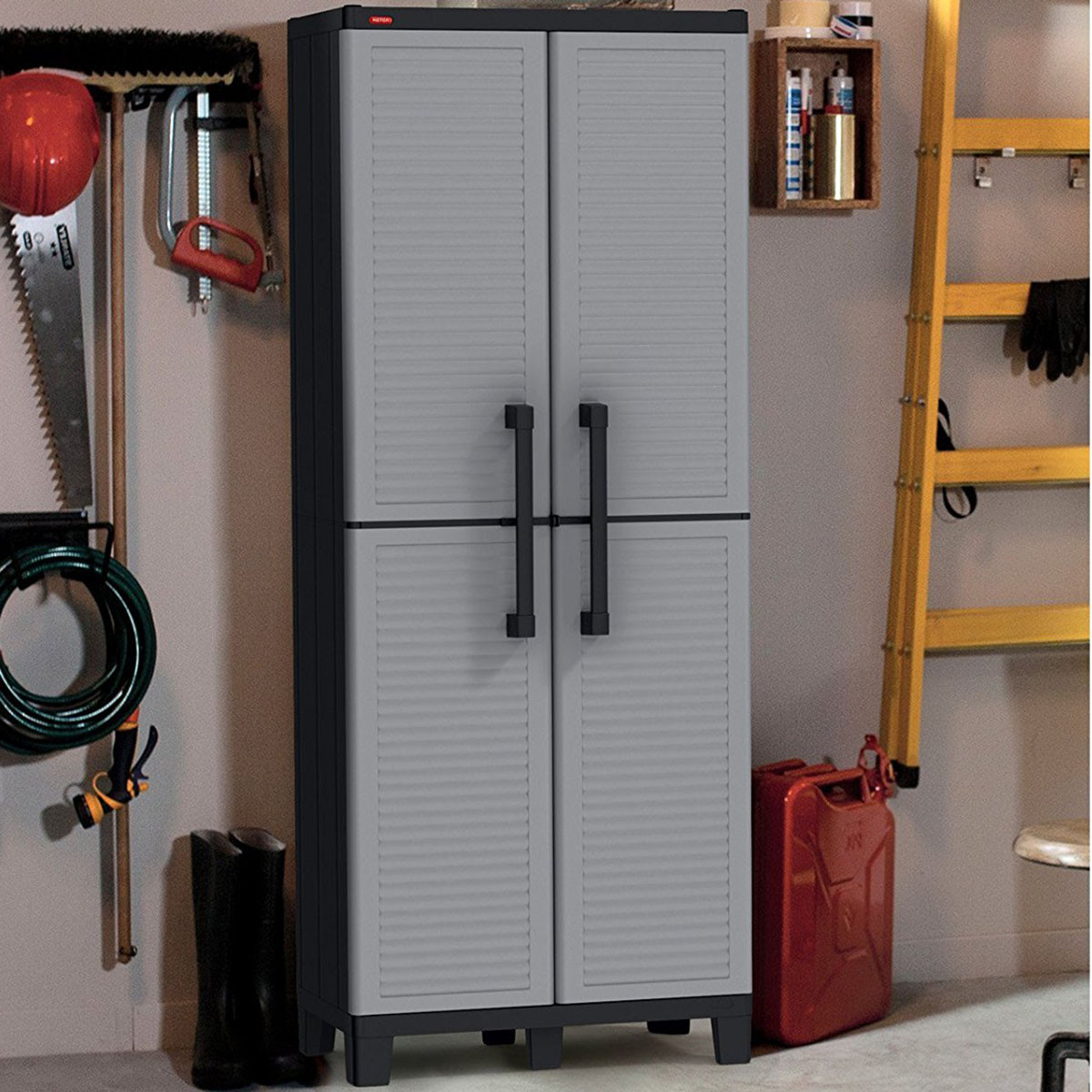 Best ideas about Plastic Garage Storage
. Save or Pin Keter Space Winner Adjustable Garage Storage Gray Resin Now.