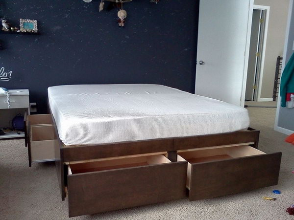 Best ideas about Platform Beds With Storage DIY
. Save or Pin Creative Under Bed Storage Ideas for Bedroom Noted List Now.