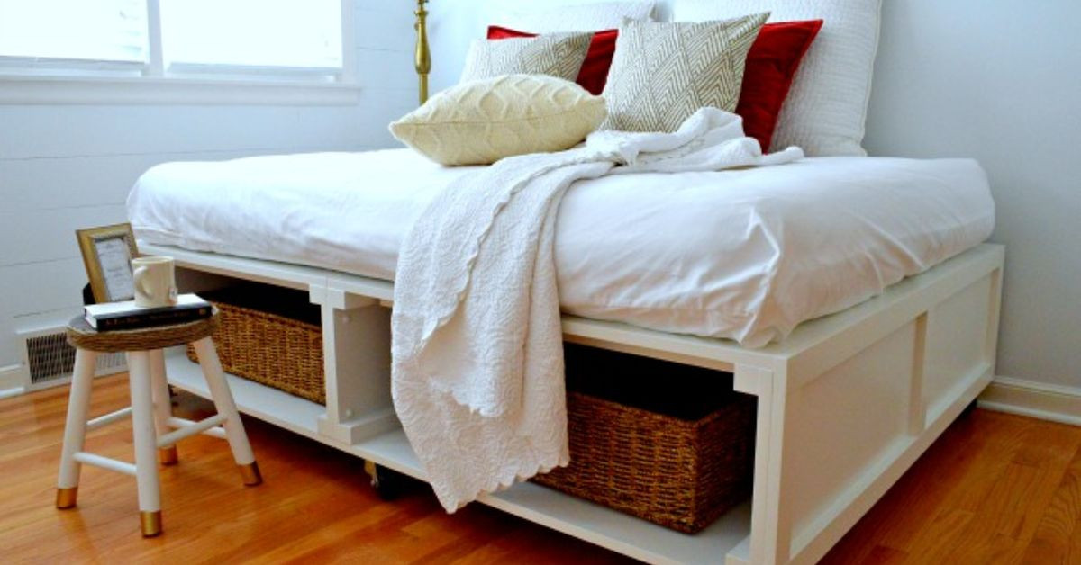 Best ideas about Platform Beds With Storage DIY
. Save or Pin DIY Platform Bed With Storage Now.