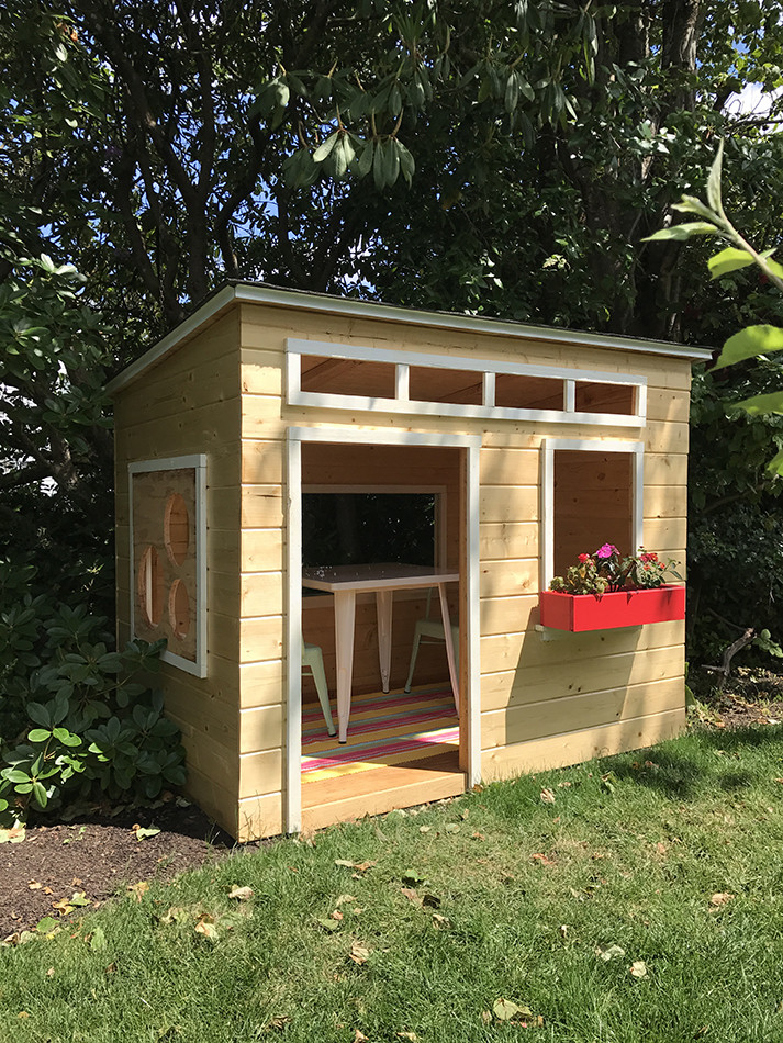 Best ideas about Playhouse Plans DIY
. Save or Pin An Easy to Build DIY Outdoor Wood Playhouse – Inspired by Now.