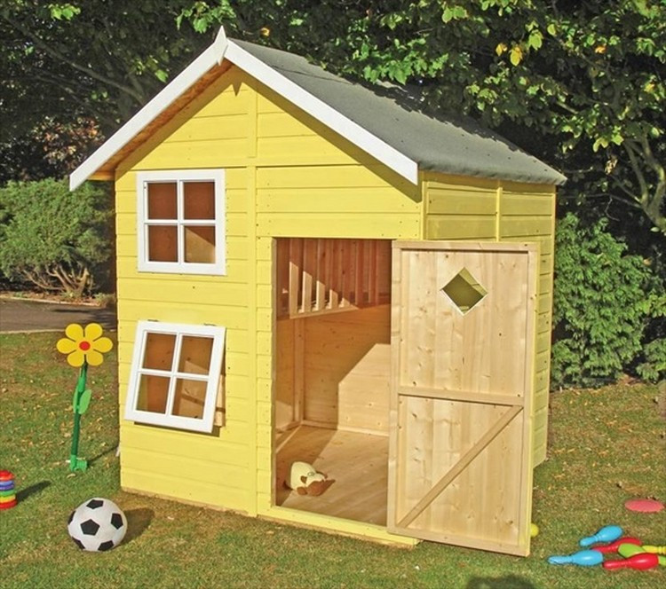 Best ideas about Playhouse Plans DIY
. Save or Pin DIY Pallet Kids Playhouse Projects Now.