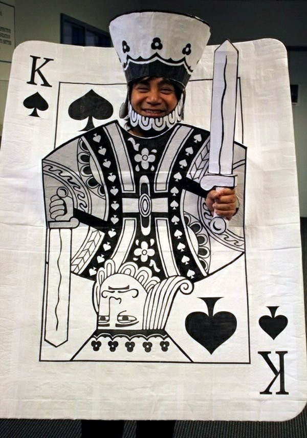 Best ideas about Playing Card Costume DIY
. Save or Pin 100 unique homemade costumes – great DIY clothes Now.