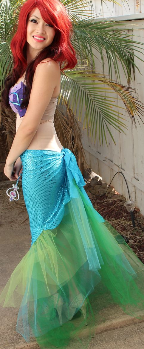 Best ideas about Plus Size Mermaid Costume DIY
. Save or Pin 27 Ways to Dress Like Ariel This Halloween Now.