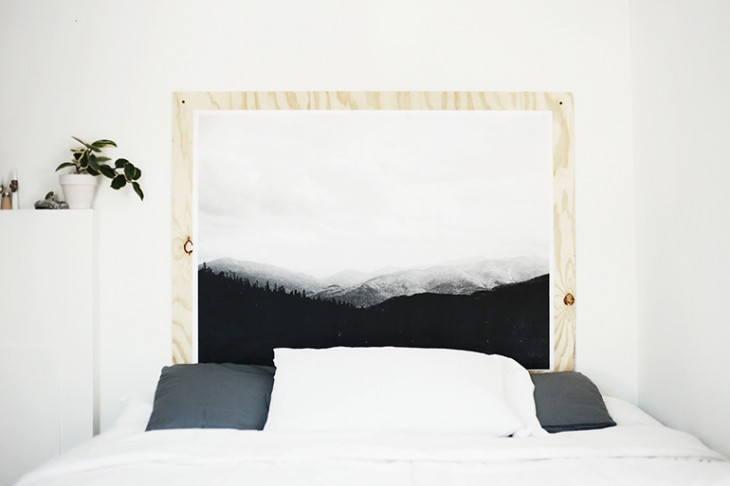 Best ideas about Plywood Headboard DIY
. Save or Pin DIY Plywood Print Headboard The Merrythought Now.