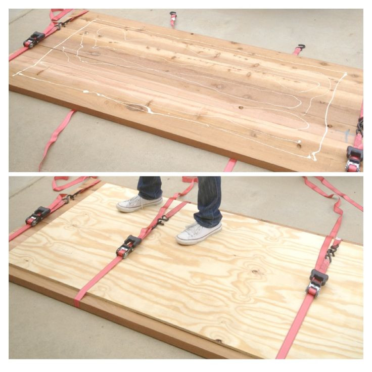 Best ideas about Plywood Table Top DIY
. Save or Pin Dining Room Table top with Liquid Nails to attach plywood Now.