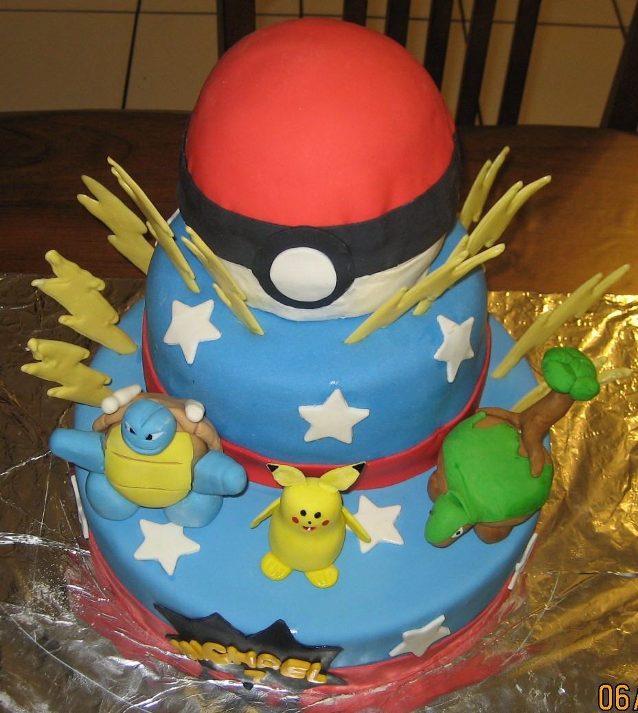 Best ideas about Pokemon Birthday Cake
. Save or Pin Pam and Nina s Crafty Cakes Pokemon Birthday Cake Now.