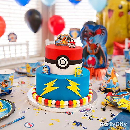 Best ideas about Pokemon Birthday Cake Ideas
. Save or Pin Fondant Pokemon Cake How To Party City Now.