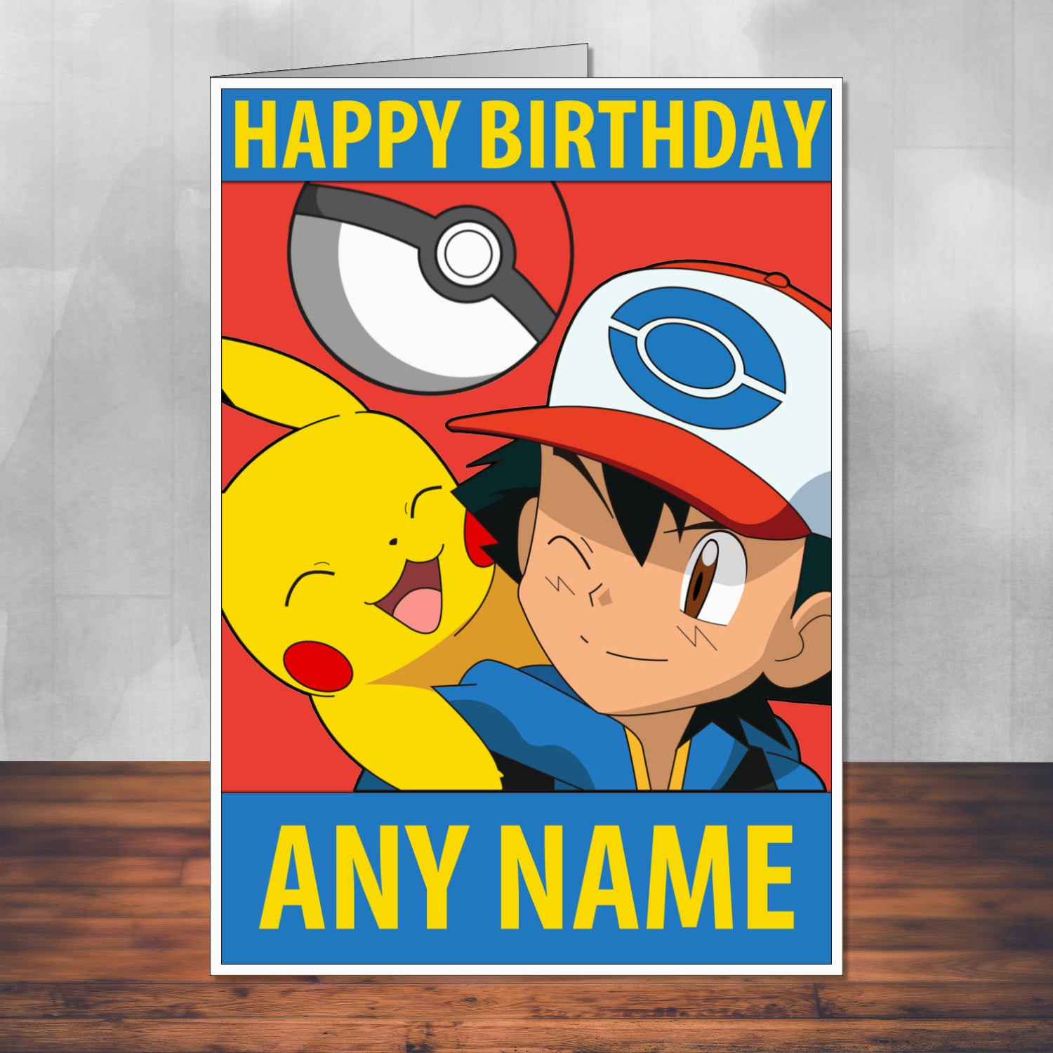 Best ideas about Pokemon Birthday Card
. Save or Pin Pokemon birthday card Ash and Pikachu fan art by Now.