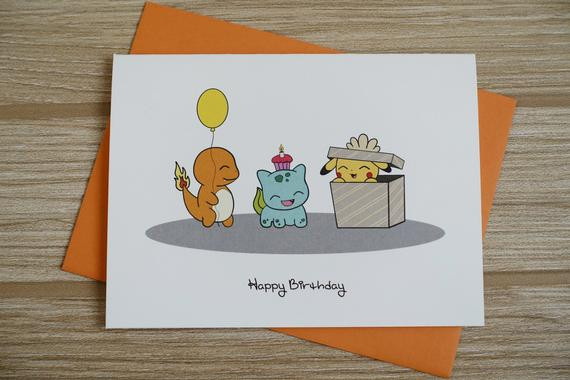 Best ideas about Pokemon Birthday Card
. Save or Pin Pokemon Birthday Cards Now.