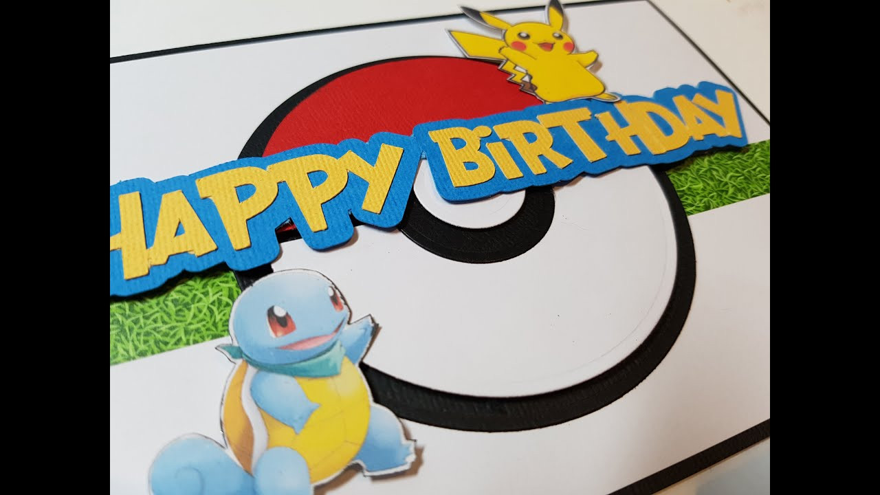 Best ideas about Pokemon Birthday Card
. Save or Pin How to Make Simple Pokemon Themed Birthday Cards Now.