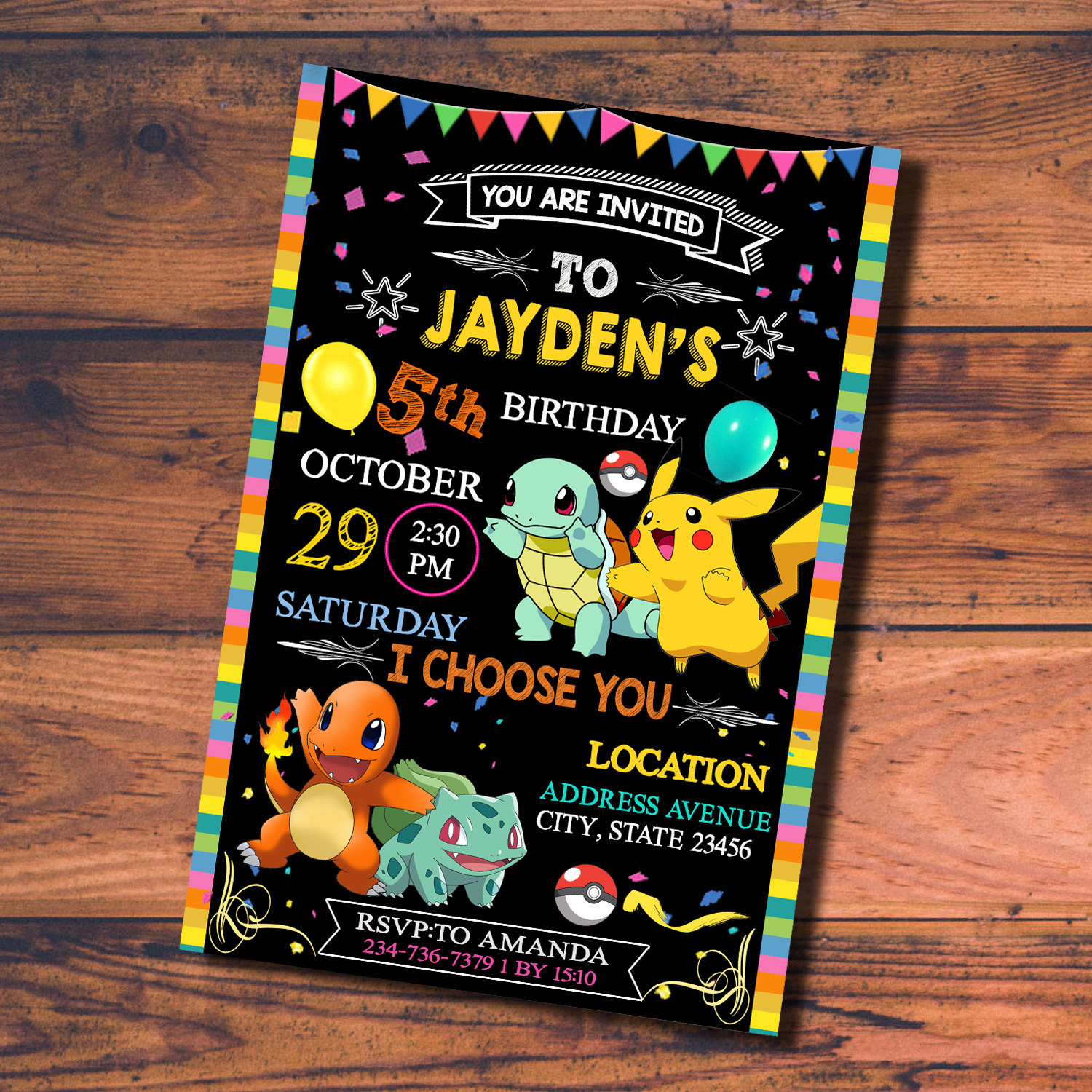Best ideas about Pokemon Birthday Party Invitations
. Save or Pin Pokemon Invitation Pokemon Birthday Pokemon Party by Now.